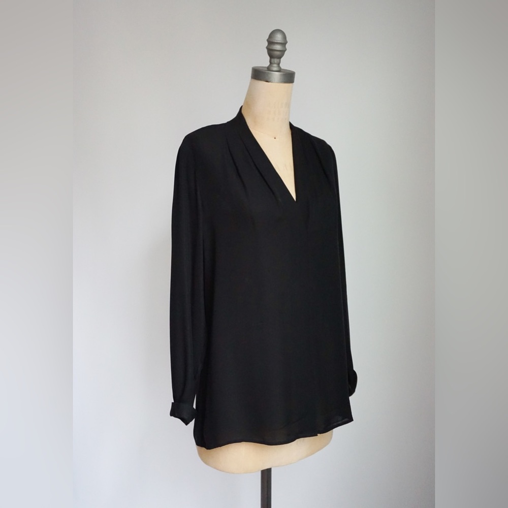 Theory Black Blouse - M